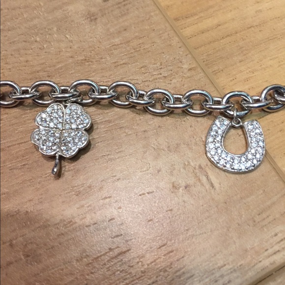 Silver charm bracelet - Picture 4 of 6